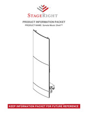 StageRight Sonata Music Shell Product Information Packet