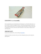 Bastl Instruments GRANDPA v1.0 Assembly