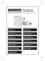 König Electronic CMP-HOMEPLUG21 Manual