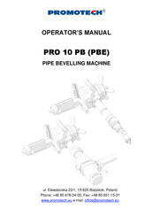 Promotech PRO 10 PBE Operator's Manual