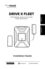 Wilson Electronics weBoost DRIVE X FLEET Installation Manual