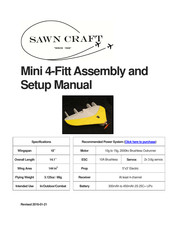 Sawn Craft Mini 4-Fitt Assembly And Setup Manual