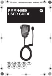Motorola PMMN4089 User Manual