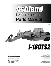 Ashland Earthmovers I-180TS2 Parts Manual