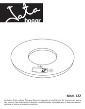 Jata Hogar 722 Quick Start Manual