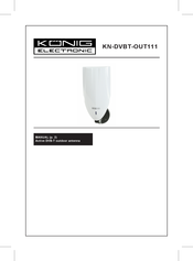 König Electronic KN-DVBT-OUT111 Manual