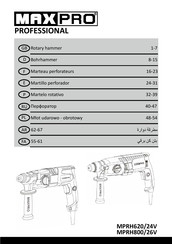 MaxPro PROFESSIONAL MPRH800/26V Manual