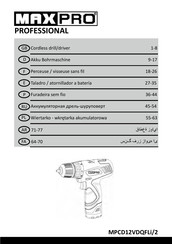 MaxPro PROFESSIONAL 112-0010 Manual