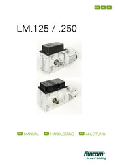 Fancom LM.125 Manual