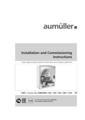 Aumuller SHEV EMB 8000+ 72A Installation And Commissioning Instructions