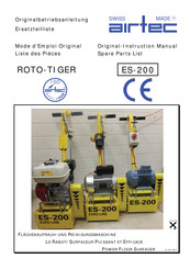 Airtec ROTO-TIGER ES-200 Original-Instruction Manual Spare Parts List