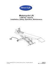 Direct-Lift Pro Cycle XLT Installation-Safety-Operation-Maintenance