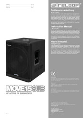 Reloop MOVE 15 SUB Instruction Manual