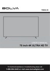 Bolva 75SVL19 User Manual