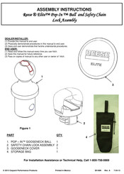 Reese Elite Series Assembly Instructions Manual