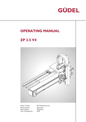 GUDEL ZP 3-5 V4 Operating Manual