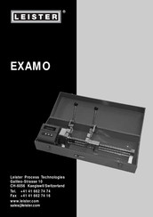 Leister EXAMO 600F Operating Instructions Manual