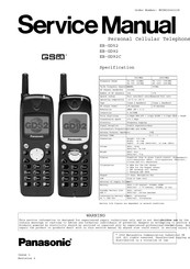 Panasonic EB-GD92C Service Manual
