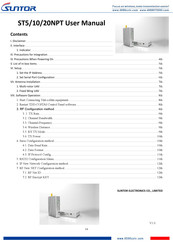 Suntor ST5NPT User Manual