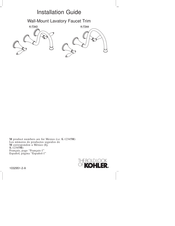 Kohler K-T343 Installation Manual