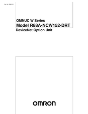 Omron OMNUC W R88A-NCW152-DRT Manual