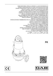 DAB FKV Series Instruction For Installation And Maintenance