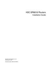 H3C SR6616 Installation Manual