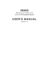 IBASE Technology IB885 User Manual