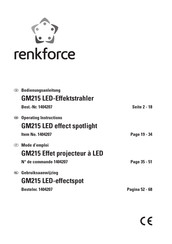 Renkforce 1404207 Operating Instructions Manual