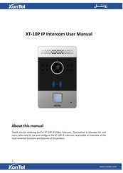 XONTEL XT-10P User Manual