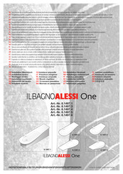 ILBAGNOALESSI One 8.1497.1 Installation Instructions Manual