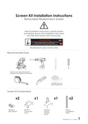 BRIO 612 Installation Instructions Manual