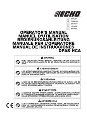 Echo DPAS-300 Operator's Manual