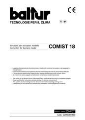 baltur COMIST 18 Instructions Manual