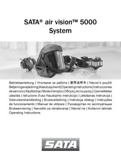 SATA air vision 5000 Operating Instructions Manual