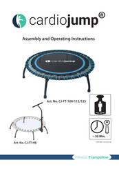 cardiojump FT-112 Assembly And Operating Instructions Manual