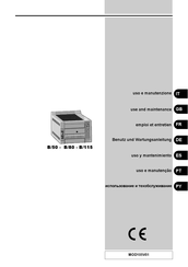 Fimar B/115 Use And Maintenance