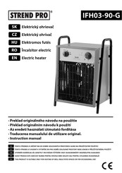 Strend Pro IFH03-90-G Instruction Manual