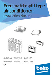Beko BNFI 090 Installation Manual