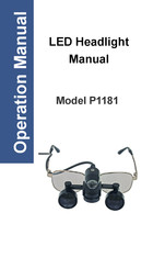 Seiler P1181 Operation Manual