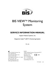 Aspect BIS VIEW Service Information Manual
