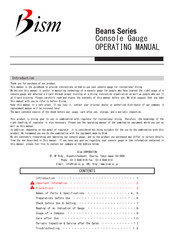Bism GB2121 Operating Manual