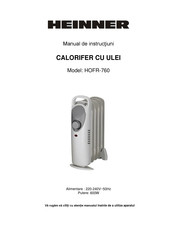 Heinner HOFR-760 Instruction Manual