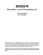 AKA EXCALIBUR Manual