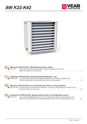 VEAB Heat Tech AW K22 Manual