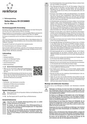 Renkforce SV-CS134404CI Operating Instructions Manual