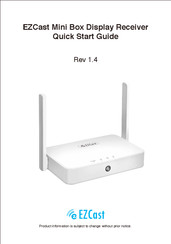 EZCast Mini Box Quick Start Manual