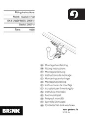 Brink 4698 Fitting Instructions Manual