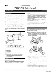 Malmbergs PAM21 Instruction Manual