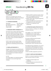 Davin DV-14 Manual